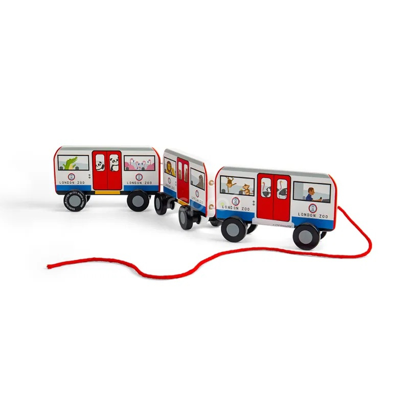 Bigjigs Toys Tahací hračka Londýnské metro