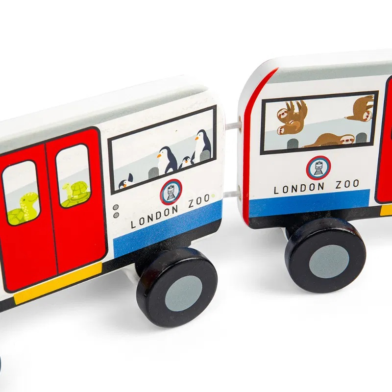 Bigjigs Toys Tahací hračka Londýnské metro