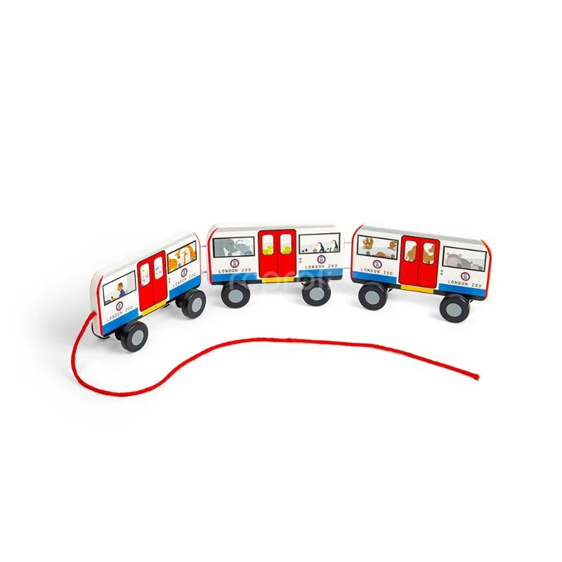 Bigjigs Toys Tahací hračka Londýnské metro
