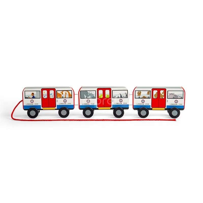 Bigjigs Toys Tahací hračka Londýnské metro