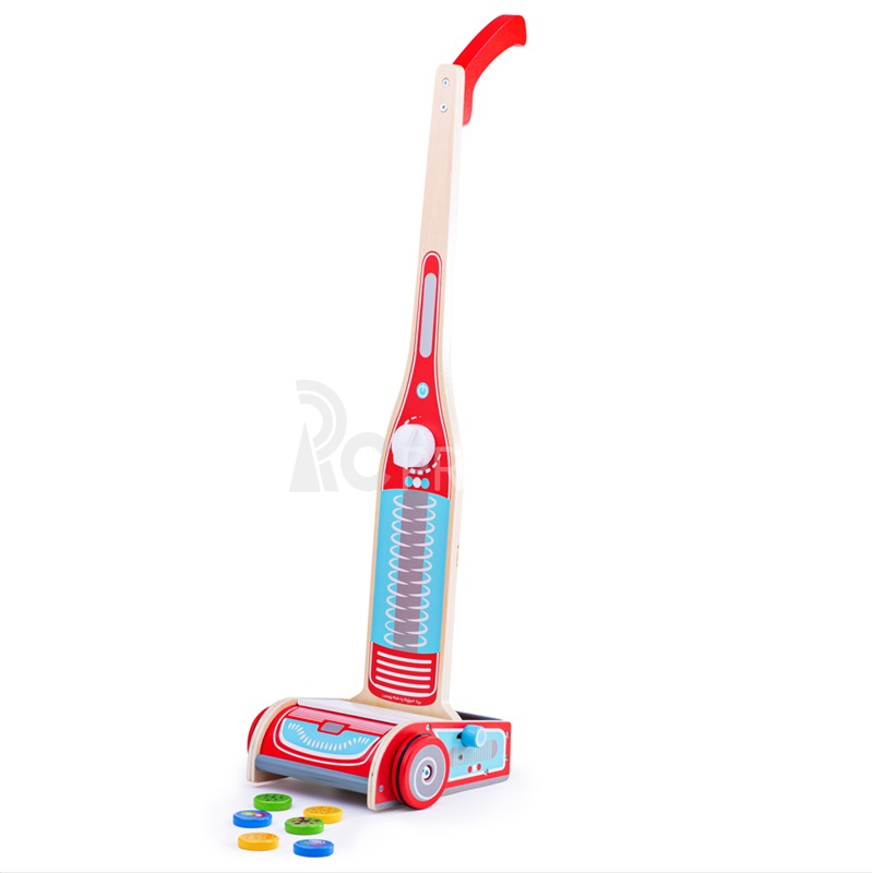 Bigjigs Toys Tyčový vysavač