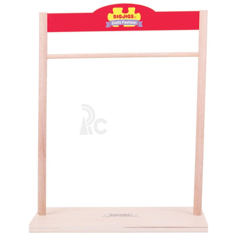 Bigjigs Toys Věšák na šaty pro panenky