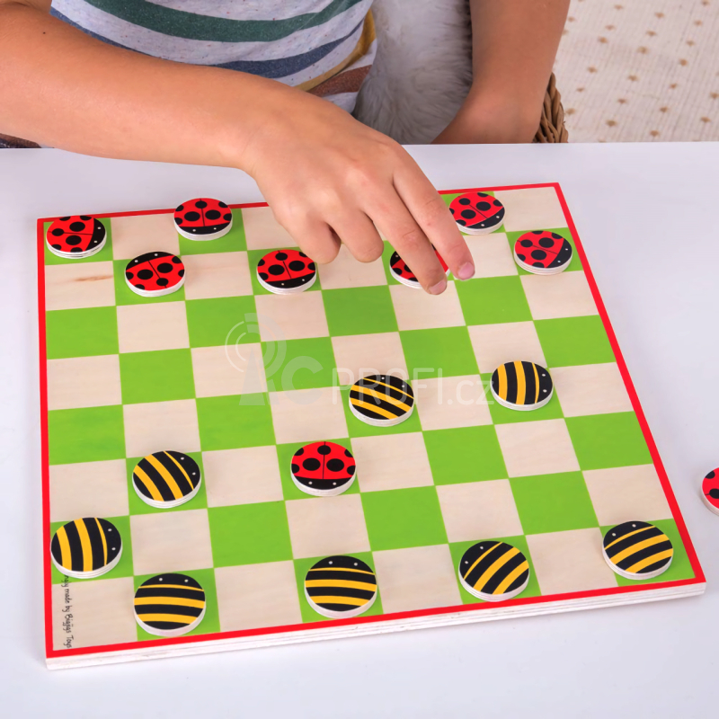 Bigjigs Toys Veselá hra s broučky