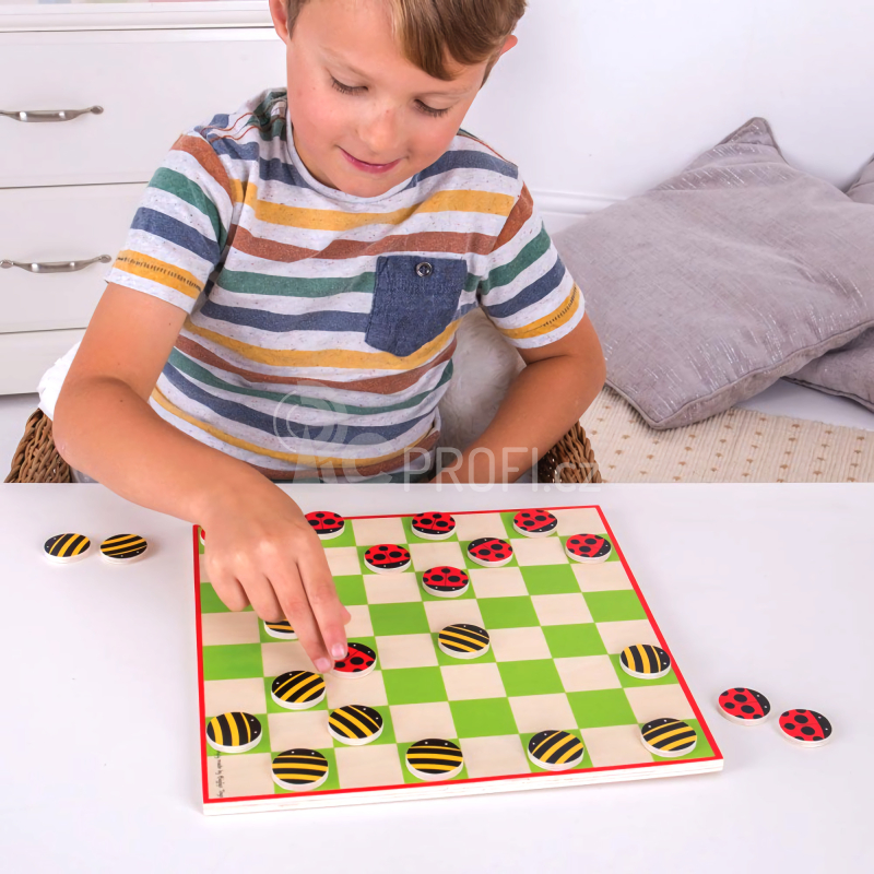 Bigjigs Toys Veselá hra s broučky