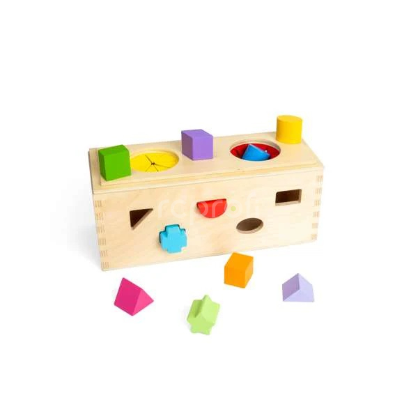 Bigjigs Toys Vkládání a třídění Tajemná krabička