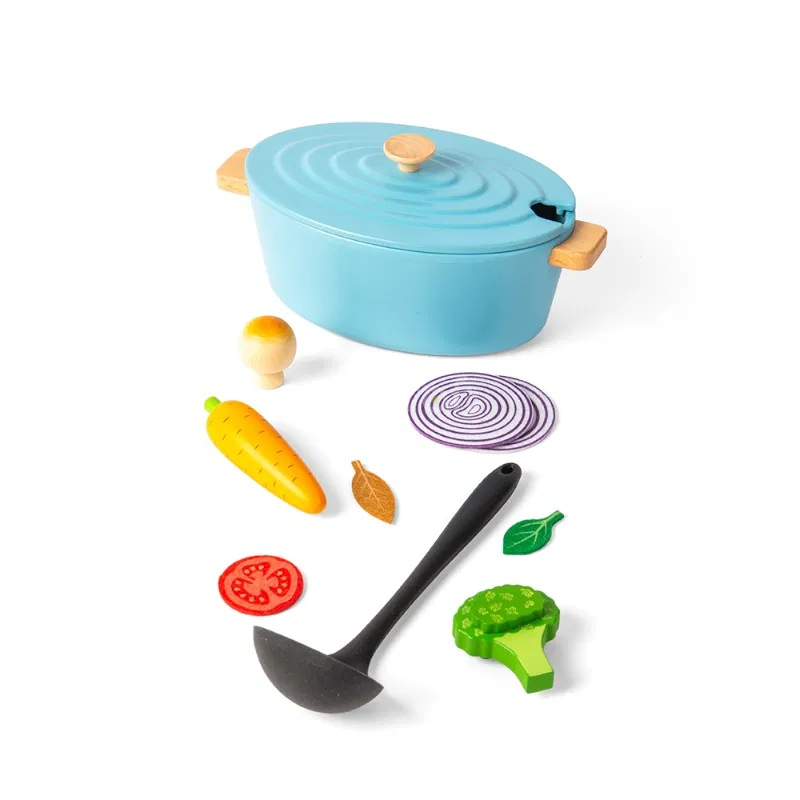 Bigjigs Toys Zapékací mísa se zeleninou