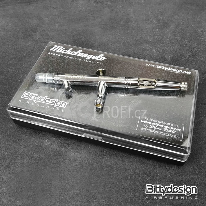 Bittydesign Michelangelo bottle-feed airbrush dual-action Airbrusch pistole