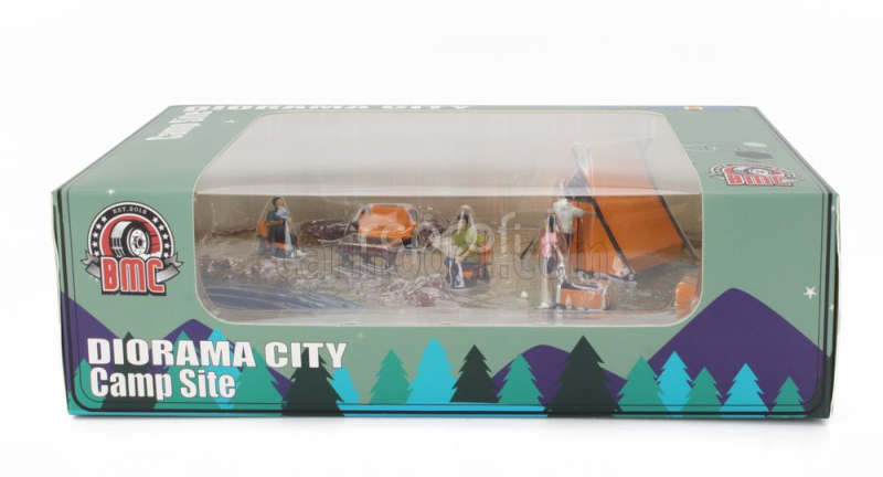 Bm-creations Accessories Diorama City Camp Site Whit Accessories And Figures 1:64 Různé