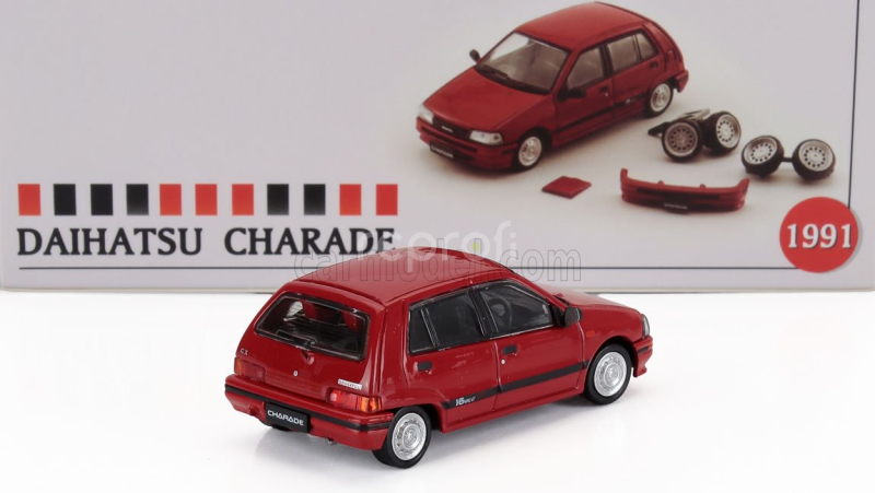 Bm-creations Daihatsu Charade 16v 1991 1:64 Red