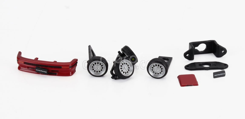 Bm-creations Daihatsu Charade 16v 1991 1:64 Red