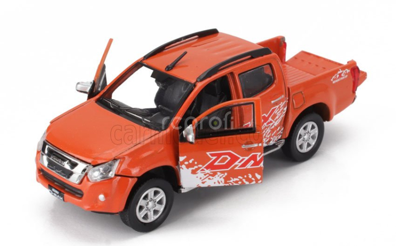 Bm-creations Isuzu D-max Pick-up Double Cabine 2018 1:64 Orange
