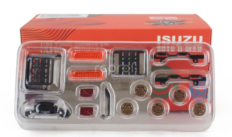 Bm-creations Isuzu D-max Pick-up Double Cabine 2018 1:64 Orange