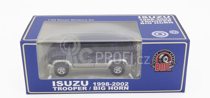 Bm-creations Isuzu Trooper Big Horn 1998 1:64 Modrá Stříbrná