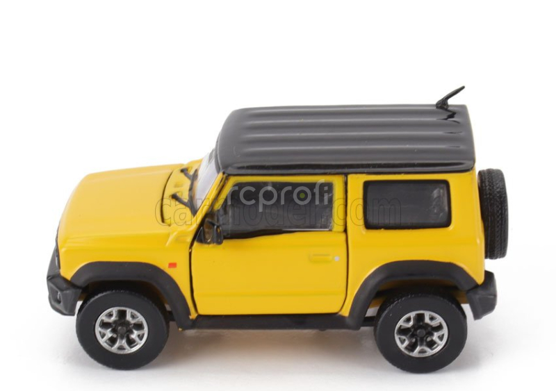 Bm-creations Suzuki Jimny Jb74 Rhd With Rhino Accessories Pack 2019 1:64 Žlutá Černá