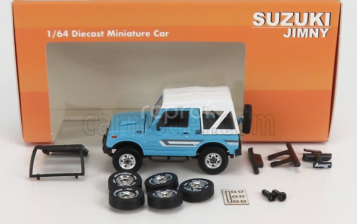 Bm-creations Suzuki Jimny Sj11 Rhd Japan Version 1991 1:64 Světle Modrá