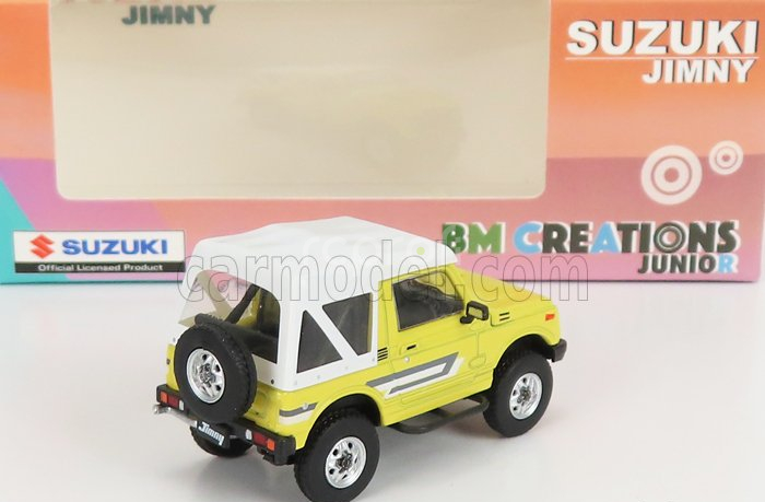 Bm-creations Suzuki Jimny Sj11 Rhd Japan Version 1991 1:64 Žlutá