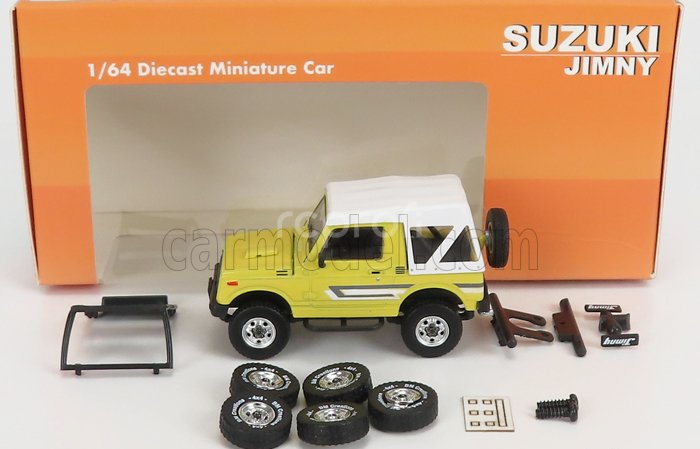Bm-creations Suzuki Jimny Sj11 Rhd Japan Version 1991 1:64 Žlutá
