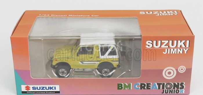 Bm-creations Suzuki Jimny Sj11 Rhd Japan Version 1991 1:64 Žlutá