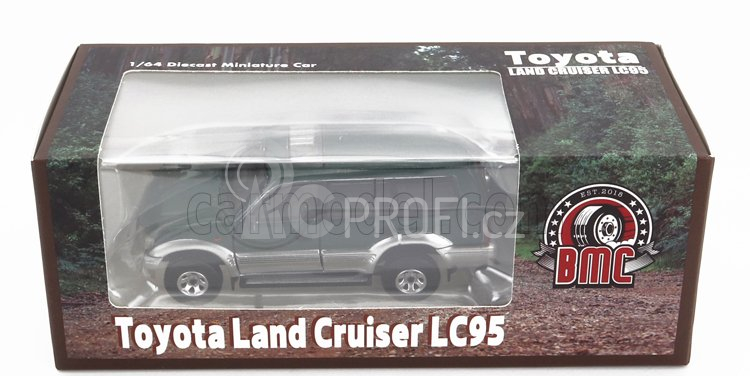 Bm-creations Toyota Land Cruiser Lc95 2008 1:64 Zelené Stříbro