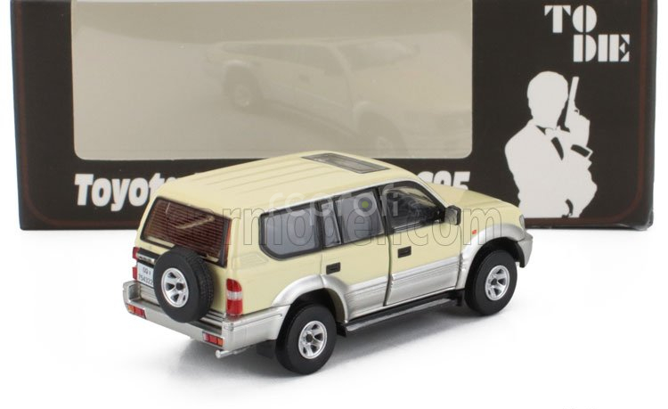 Bm-creations Toyota Land Cruiser Prado Lc95 1998 - 007 James Bond - No Time To Die - Non E' Tempo Per Morire - Daniel Craig - Movie 2021 1:64 Beige
