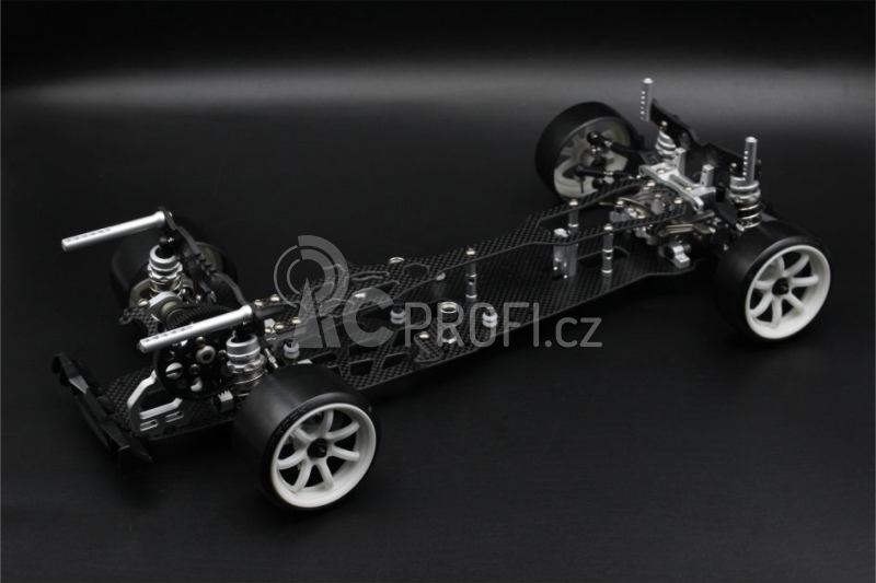 BM Racing DRR01-V2 drift podvozek - Set s gyrem a servem