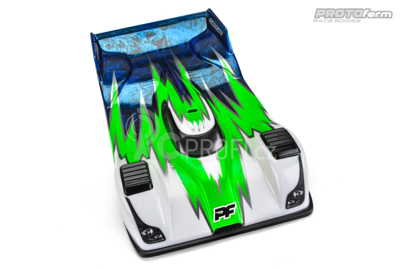 BMR-12 čirá karoserie pro 1/12 placky, lehká