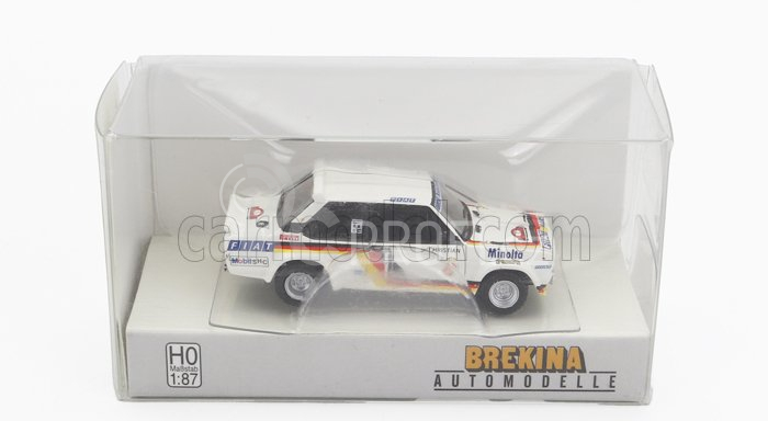 Brekina plast Fiat 131 Abarth N 1 1:87, bílá