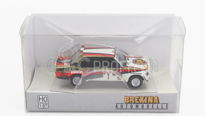 Brekina plast Fiat 131 Abarth N 1 1:87, bílá