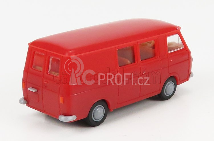 Brekina plast Fiat 238 Half Van 1969 1:87 Red