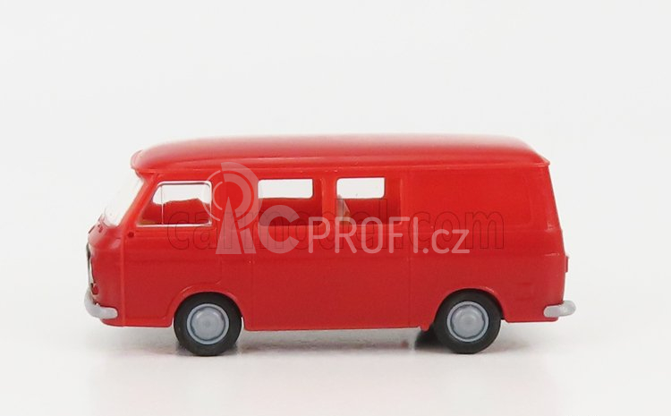 Brekina plast Fiat 238 Half Van 1969 1:87 Red