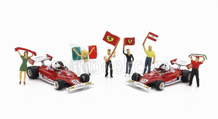 Brekina plast Fiat 691 T Truck Car Transporter Assistance Set 1:87, červená