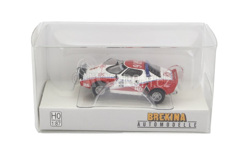 Brekina plast Lancia Stratos Hf (night Version) N 28 1:87, červená