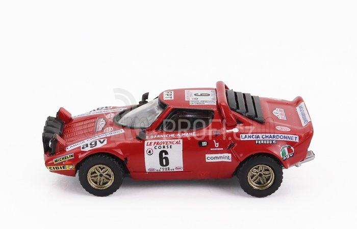 Brekina plast Lancia Stratos Hf (night Version) N 6 1:87, červená