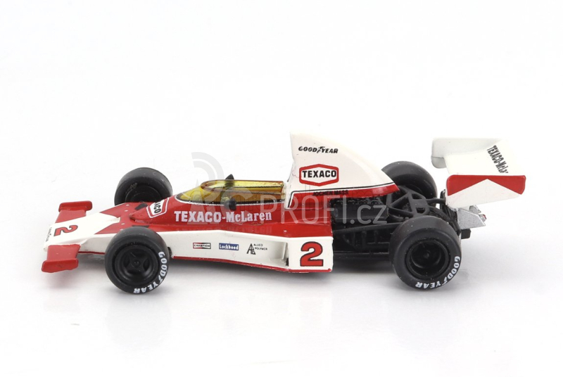 Brekina plast Mclaren F1  Ford M23 N 2 Season 1976 Jochen Mass 1:87 Červená Bílá