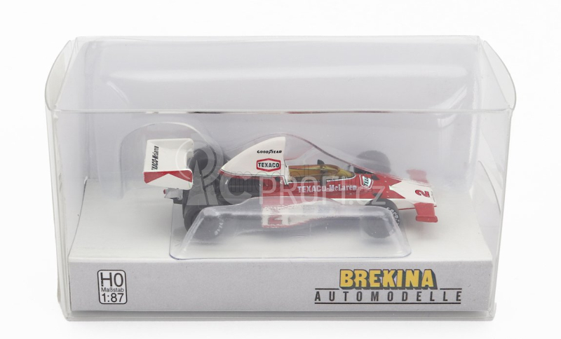 Brekina plast Mclaren F1  Ford M23 N 2 Season 1976 Jochen Mass 1:87 Červená Bílá