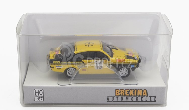 Brekina plast Opel Kadett C Gt/e (night Version) N 16 1:87, žlutá