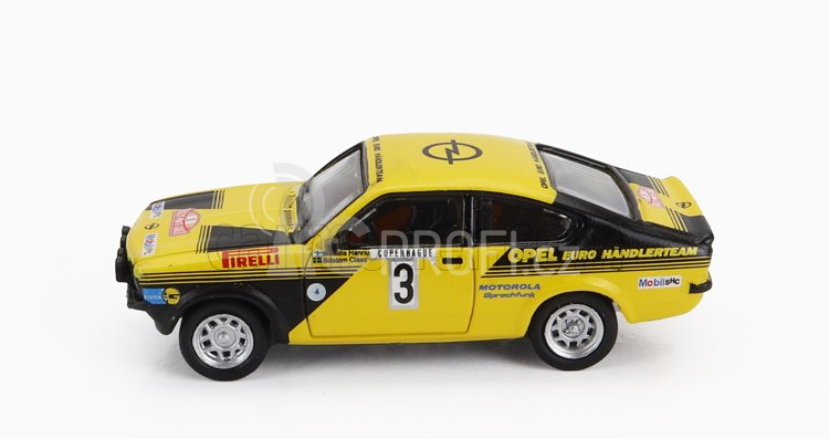 Brekina plast Opel Kadett C Gt/e (night Version) N 3 1:87, žlutá