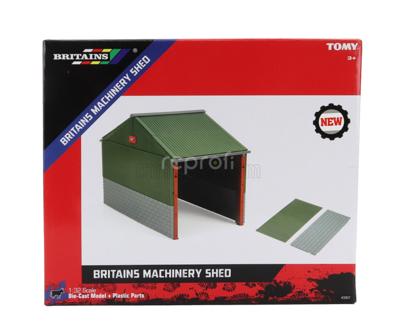 Britains Accessories Machinery Shed 1:32 /