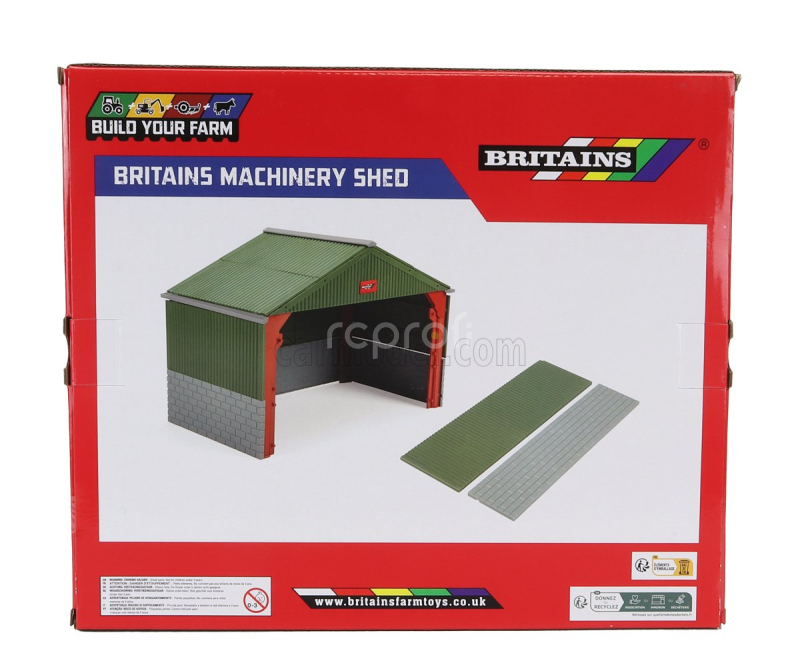 Britains Accessories Machinery Shed 1:32 /