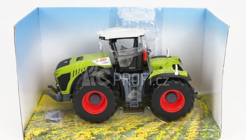 Britains Claas Xerion 5000 Tractor 2017 1:32 Zelená