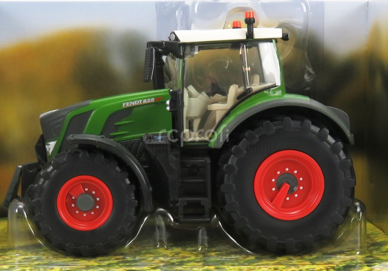 Britains Fendt 828 Vario Tractor 2015 1:32 Zelená Bílá Černá
