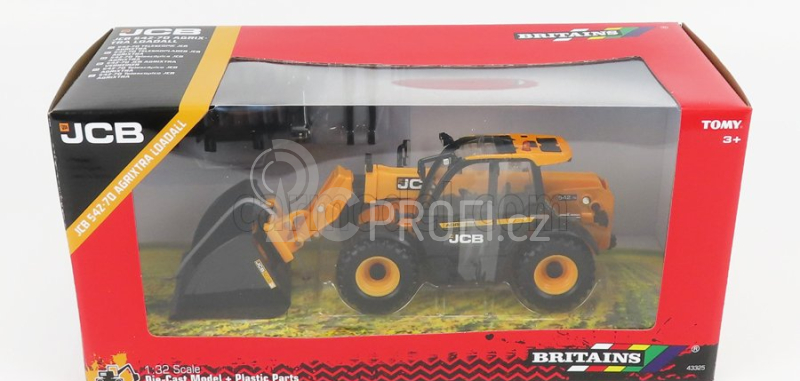 Britains JCB 542-70 Agrixtra Tra Loadall 2021 1:32 Žlutá