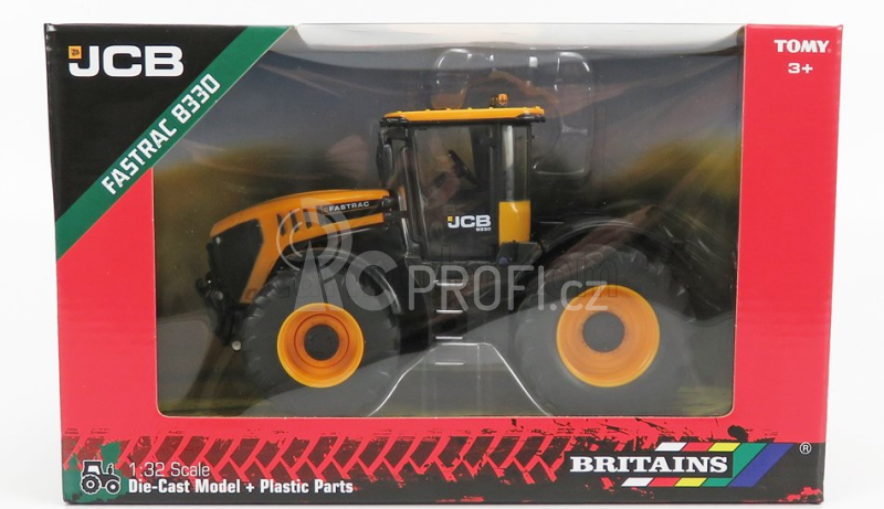 Britains JCB 8330 Tractor 2016 1:32 Žlutá Černá