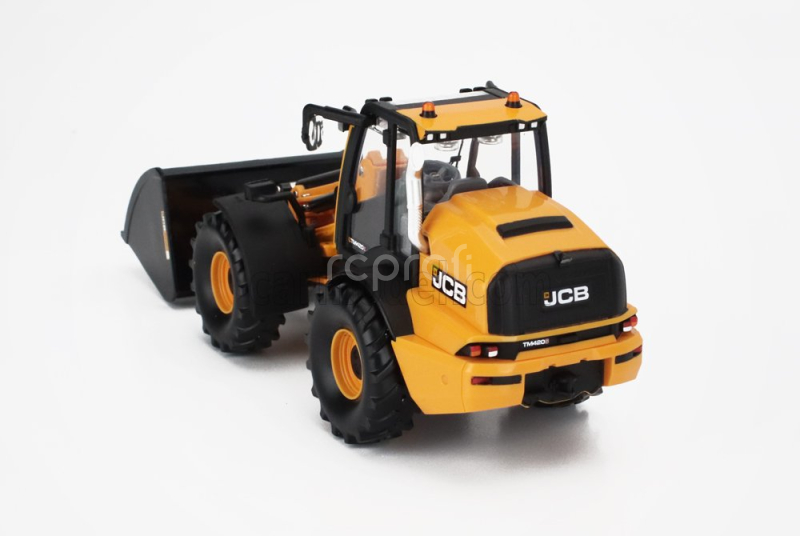 Britains JCB Tm4205 Ruspa Gommata - Tractor Scraper 1:32 Žlutá Černá