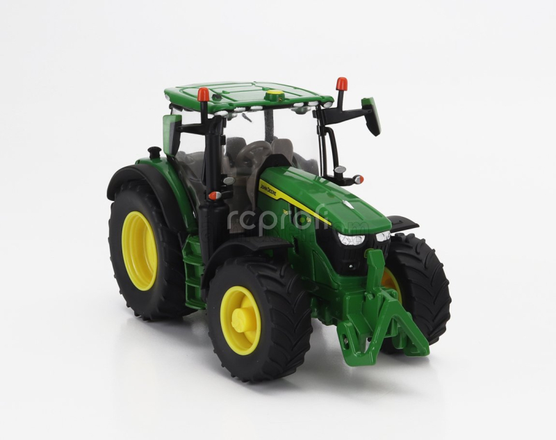 Britains John deere 6r 185 Tractor 2022 1:32 Zelená Žlutá