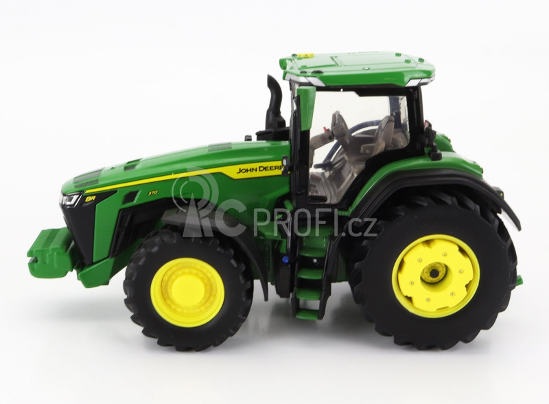 Britains John deere 8r 370 Tractor 2020 1:32 Zelená Žlutá