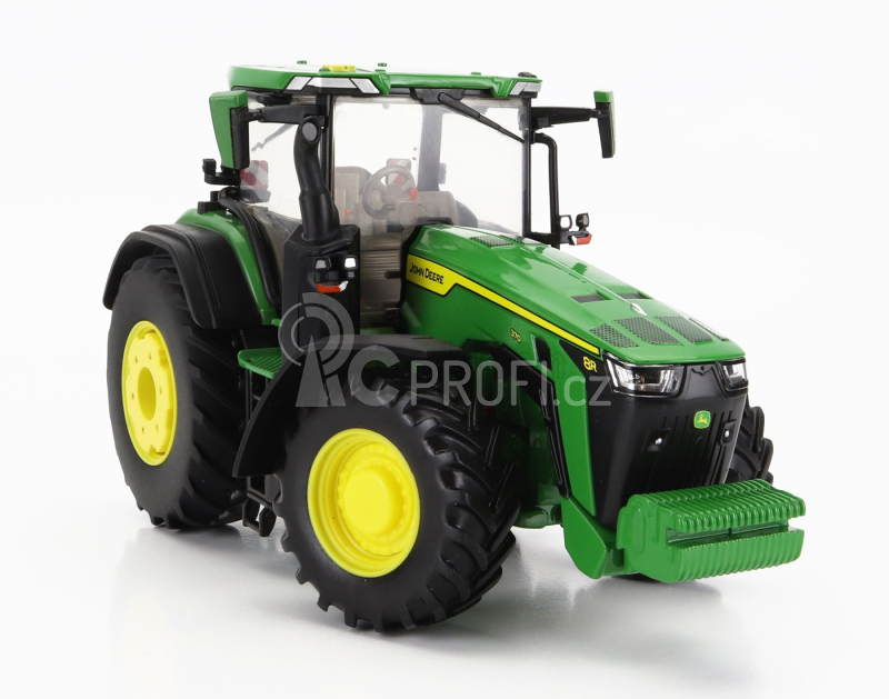 Britains John deere 8r 370 Tractor 2020 1:32 Zelená Žlutá