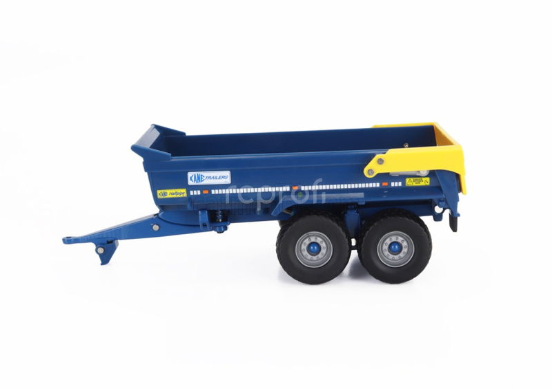 Britains Kane Dump Trailer - Carrello Cassone Ribaltabile 1:32 Modrá Žlutá