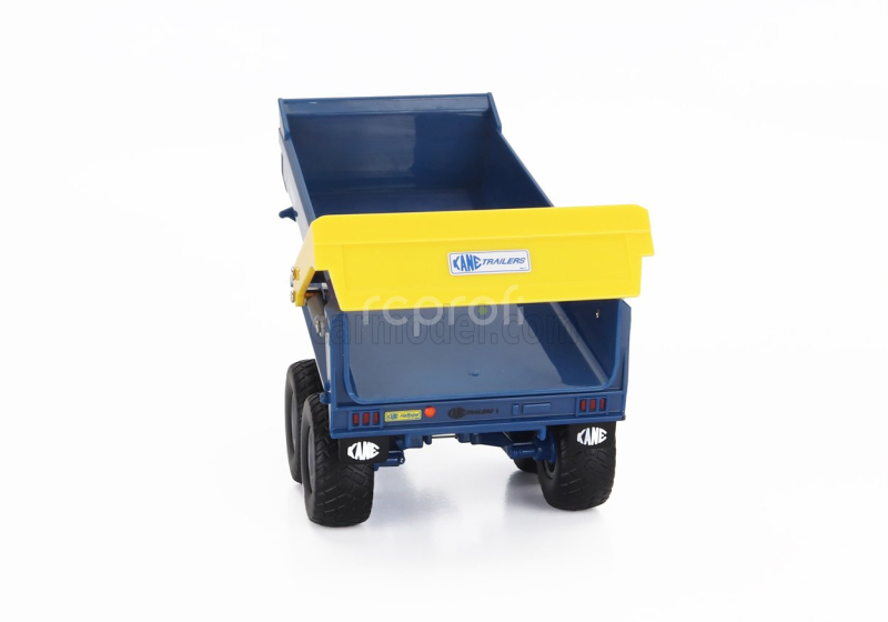 Britains Kane Dump Trailer - Carrello Cassone Ribaltabile 1:32 Modrá Žlutá