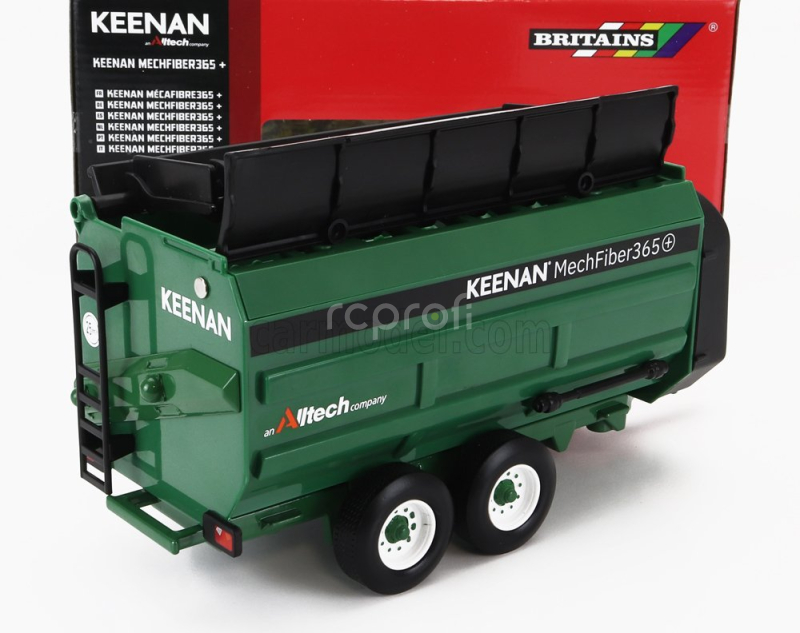 Britains Keenan Trailer Mechfiber 365 1:32 Zelená Černá